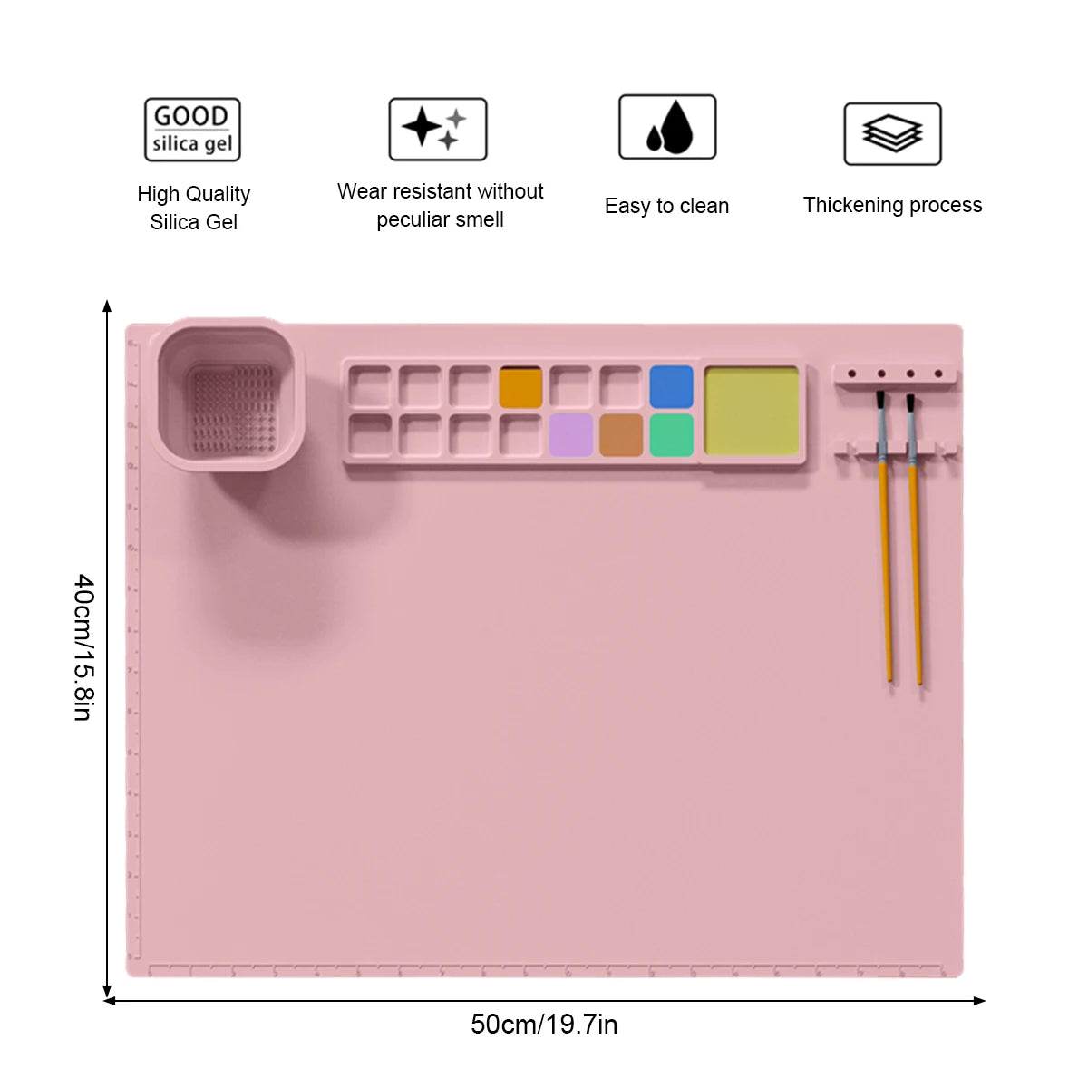 Tapete de silicone para pintura